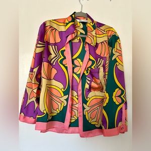 Zara Multi-Colored Long Sleeve Shirt